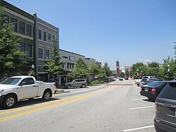Section of downtown Spartanburg, SC IMG 4823